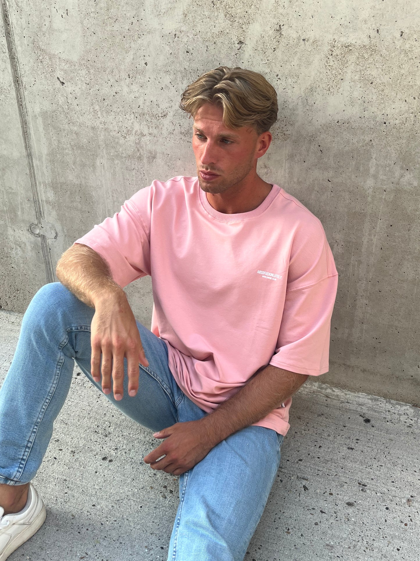 OVERSIZED T-SHIRT PINK